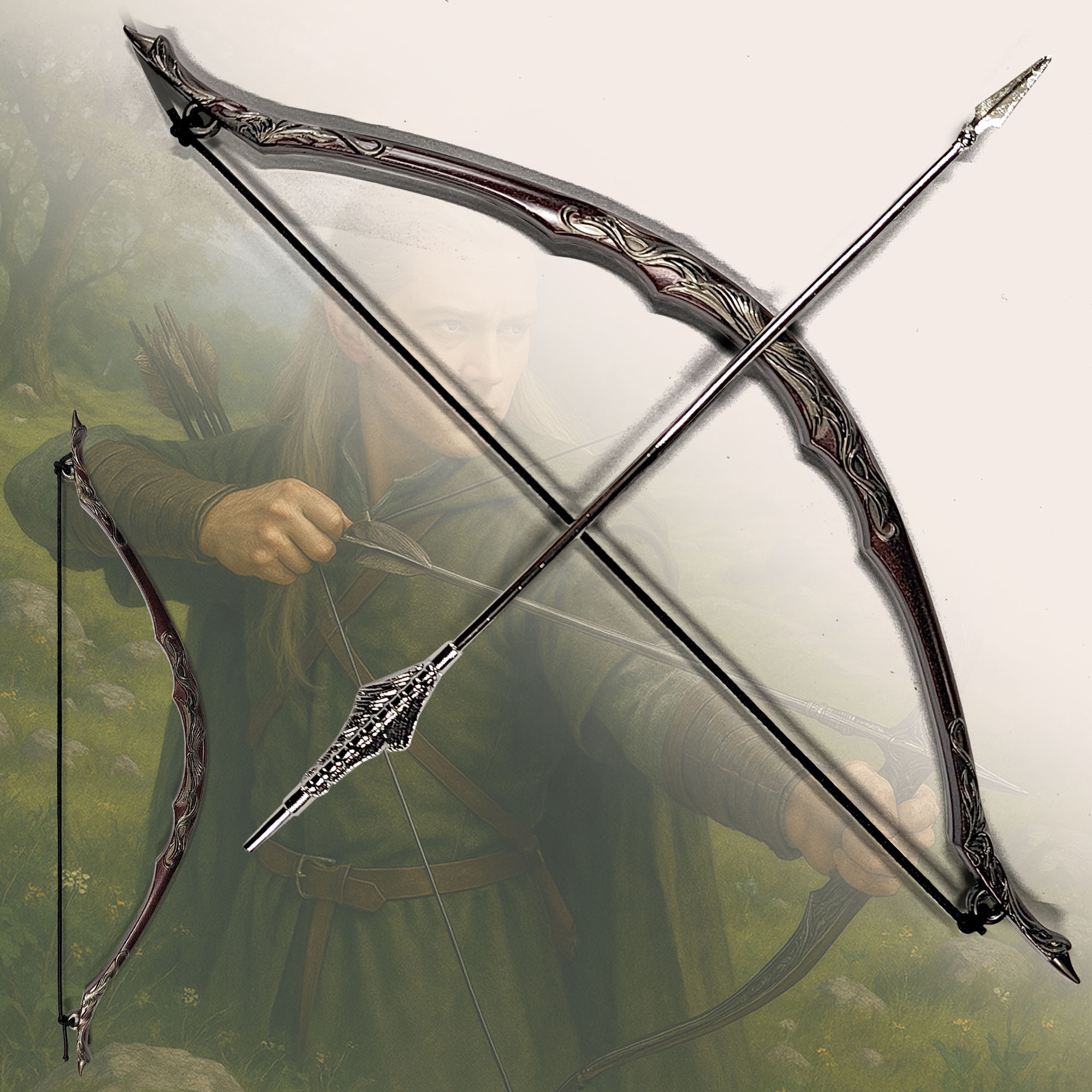 Der Herr der Ringe - Legolas Bogen - Miniaturversion